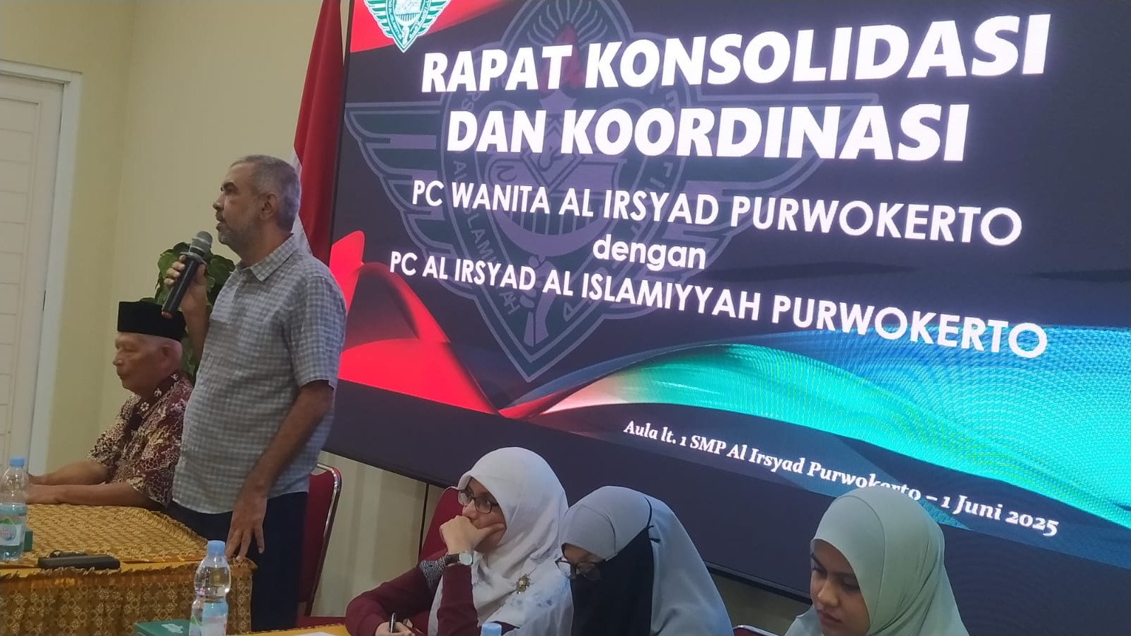 PC Wanita Al Irsyad Purwokerto Gelar Rapat Koordinasi Bersama PC Al Irsyad Al Islamiyyah Purwokerto